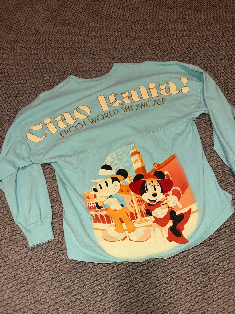 Disney “Ciao Italia!' EPCOT world showcase exclusive Italy Spirit Jersey